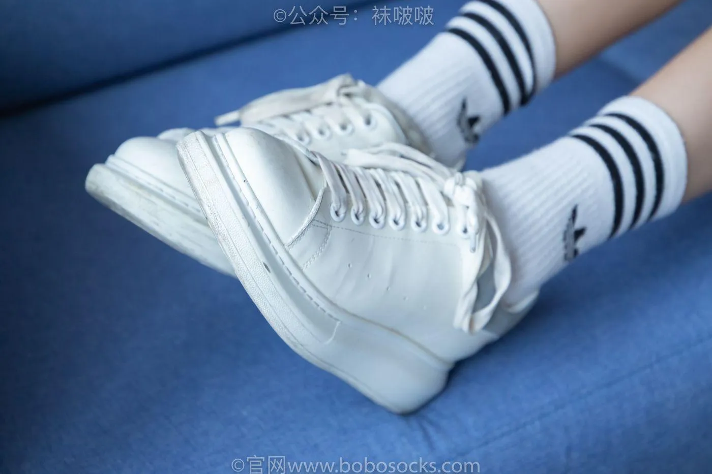 [BoBoSocks袜啵啵]NO.003 果冻-麦昆鞋、白色脏棉袜 [133P]插图5